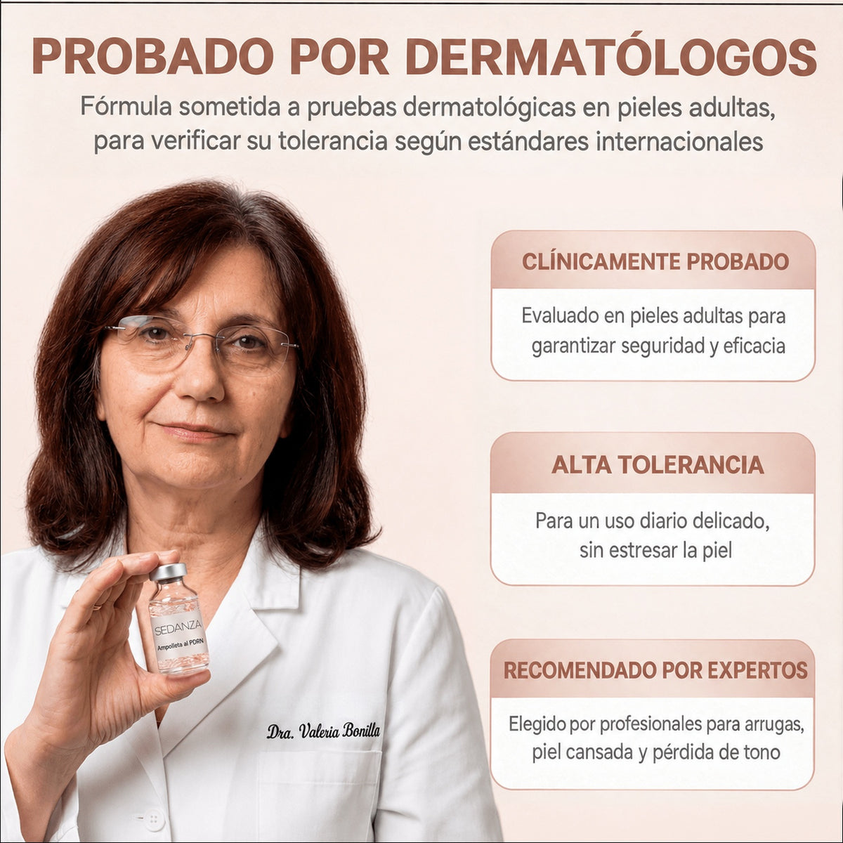 Probado por dermatologos