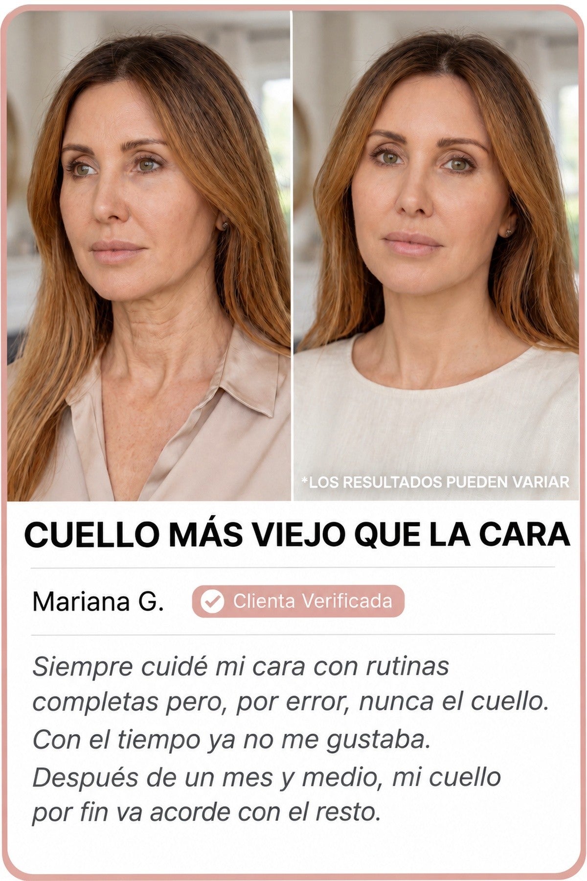 Transformación de una clienta SEDANZA